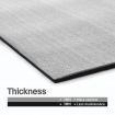 Marine Carpet Boat Flooring Non Slip EVA Foam Decking Matting Mat Sheet Covering Yacht Pad Light Grey