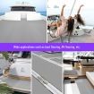 Marine Carpet Boat Flooring Non Slip EVA Foam Decking Matting Mat Sheet Covering Yacht Pad Light Grey