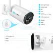 Wifi Security Cameras 4 Set Wireless CCTV Home Spy Surveillance System Outdoor With 8CH NVR Solar Panel Battery