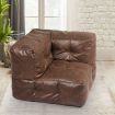 Marlow Bean Bag Chair Cover PU Indoor Home Game Lounger Seat Lazy Sofa Large