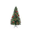 Santaco Christmas Tree 1.2M 4Ft Xmas Decorations Fibre Optic Multicolour Lights