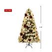 Santaco Christmas Tree 2.1M 7Ft Xmas Decorations Fibre Optic Multicolour Lights