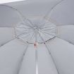 Beach Umbrella with Side Walls Anthracite 215 cm
