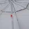 Beach Umbrella with Side Walls Anthracite 215 cm