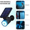 Solar Powered Outdoor Lights with Motion Sensor, Super Bright 8 LED Bulbs, Waterproof Spotlights, for Patio, Garden