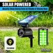 Solar Powered Outdoor Lights with Motion Sensor, Super Bright 8 LED Bulbs, Waterproof Spotlights, for Patio, Garden
