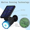 Solar Powered Outdoor Lights with Motion Sensor, Super Bright 8 LED Bulbs, Waterproof Spotlights, for Patio, Garden