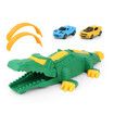 Car Track Toy Set Crocodile Racing Loop Race Play Set for Kids