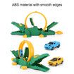 Car Track Toy Set Crocodile Racing Loop Race Play Set for Kids