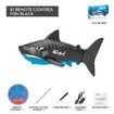 2022 Newest 2.4G Remote Control Shark Boat Simulation Toy Swimming Pool Bathroom Baby Bath Toy Shark Waterproof Color Black