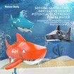 2022 Newest 2.4G Remote Control Shark Boat Simulation Toy Swimming Pool Bathroom Baby Bath Toy Shark Waterproof Color Black