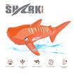 2022 Newest 2.4G Remote Control Shark Boat Simulation Toy Swimming Pool Bathroom Baby Bath Toy Shark Waterproof Color Orange