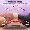 Back Massager ,Spine Cracker Back Stretcher Neck And Back Massagerlumbar Support Smart Massage(Pink)