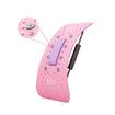 Back Massager ,Spine Cracker Back Stretcher Neck And Back Massagerlumbar Support Smart Massage(Pink)