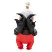 155-190cm Inflatable Christmas Rooster Halloween Costume Blow Up Suit Cosplay Costume Christmas Party