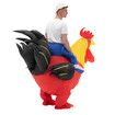 155-190cm Inflatable Christmas Rooster Halloween Costume Blow Up Suit Cosplay Costume Christmas Party