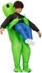 Inflatable Christmas Alien Costume Blow Up Suit Cosplay Costume Christmas Party  All sizes fit