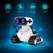 Robot Toys, Rechargeable RC Robot for Children Age 3 Years and Up - White