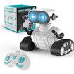 Robot Toys, Rechargeable RC Robot for Children Age 3 Years and Up - White
