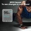 Smart Watches for Men,1.71Inch Smartwatch for Android and iPhone,5ATM Fitness Tracker with Blood Pressure,Heart Rate,Blood Oxygen Monitor,Tactical Watch (Black)