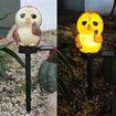 4pcs 4 shapes Solar Powered LED Lights Garden Owl Lawn Lamps Waterproof  Unique Christmas Lights Outdoor Solar Lamps