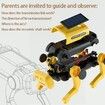 Solar Educational Electric Mechanical Dog for Boys and Girls Aged 4+