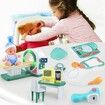 Pretend Play Doctor Set, Educational Medical Doctor Toys for Kids Role Play