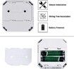 Carbon Monoxide Detector,CO Gas Monitor Alarm Detector,CO Sensor with LED Digital Display for Home,Depot,Battery Powered