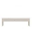 Monitor Stand White 50x27x15 cm Solid Wood Pine