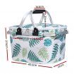 Alfresco Picnic Basket Folding Bag Insulated Hamper Food Cover Storage