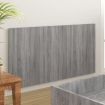 Bed Headboard Grey Sonoma 160x1.5x80 cm Engineered Wood