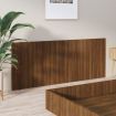 Bed Headboard Brown Oak 200x1.5x80 cm Engineered Wood