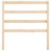 Bed Headboard 96x4x100 cm Solid Wood Pine