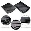 Appliance Caddy Sliding Coffee Maker Tray, Pot Slider Machine Mat(1 Pack,Black)