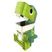 242 Pcs Dinosaur Building Blocks Storage Box Desktop Ornament DIY Craft Decoration Kits Pen Holder Dot for Kids Legos Dots 8+