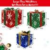 Lighted Christmas Gift Set of 3 Christmas Lighted Decorations Yard Home Small / Medium / Large