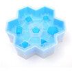 Dice Ice Mold, Easy-Release Silicone and Flexible Silicone 7-Ice Cube Tray