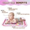 Inflatable Mat, Baby Water Play Mat, Fun Activity Center for Baby Stimulation, Sensory Growth and Development