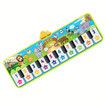 Baby Musical Mats with 42 Musical Sounds, Piano Keyboard Dance Mat for Kids, Tactile Play Blanket, Early Education Toys Gift