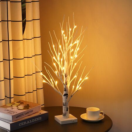 60cm 32LED Artificial Branch Tree for Home Party Festival Wedding Decor