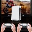 2 Wireless Controllers Video Game Console 4K Retro Game Box Built-in 15000+ Free Games for PS1/FC/GBA Arcade Gaming WITH Speaker