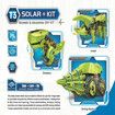 3 IN 1 Solar Assembly Dinosaur Puzzle DIY Assembled Toys Intelligent STEM Robot Toys For Boy 8+