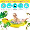 Duck Baby Water Mat, Baby Toys, Inflatable Play Mat,Fun Play Center for Newborn Early Development Activities