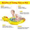 Duck Baby Water Mat, Baby Toys, Inflatable Play Mat,Fun Play Center for Newborn Early Development Activities