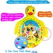 Duck Baby Water Mat, Baby Toys, Inflatable Play Mat,Fun Play Center for Newborn Early Development Activities