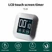 Digital Touch Screen Cooking Timer Magnetic Timer for Cooking Studying Exercising Working