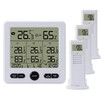 Weather Station Indoor Outdoor Wireless Sensors Digital Thermometer Hygrometer