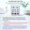 Weather Station Indoor Outdoor Wireless Sensors Digital Thermometer Hygrometer