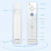 2 Pack Controller Replacement for Wii Wii U Motion Gamepad Built in 3-Axis Motion Plus with Silicone Case