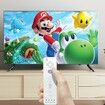 2 Pack Controller Replacement for Wii Wii U Motion Gamepad Built in 3-Axis Motion Plus with Silicone Case